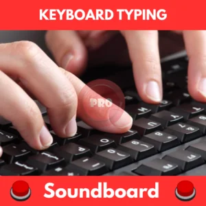 Keyboard typing soundboard