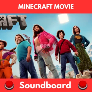 minecraft movie soundboard